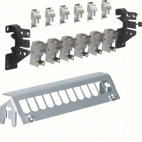 Hager Patch-Panel 12-fach mit 6xRJ45-Modulen FZ12MM